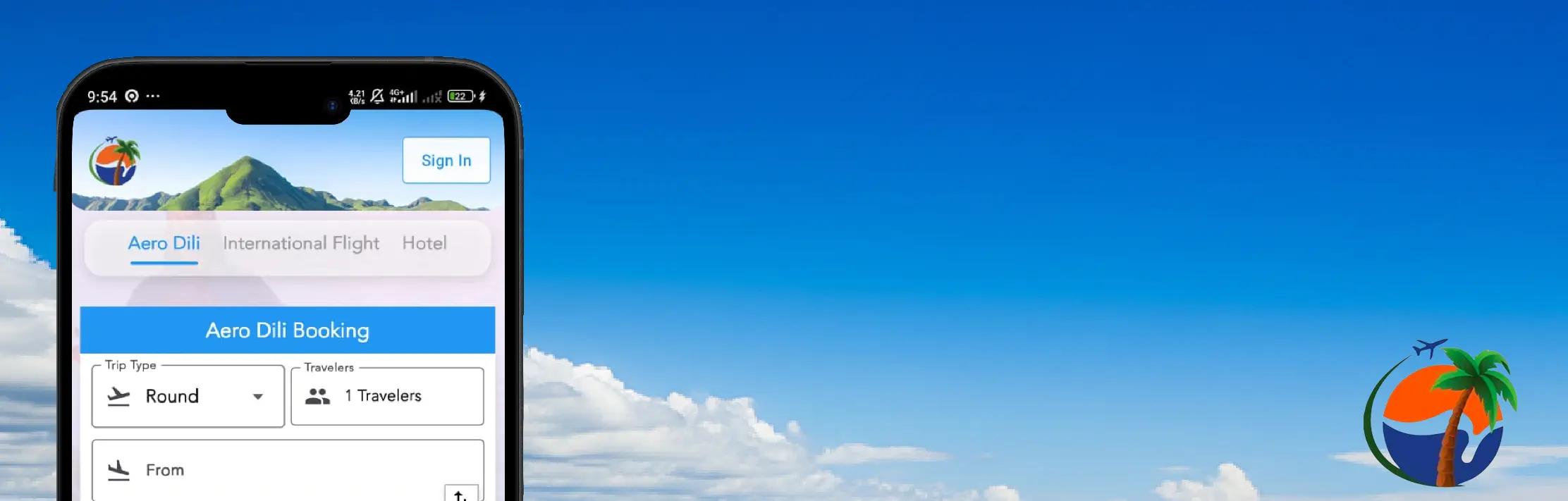 Download Luvi Travel App background